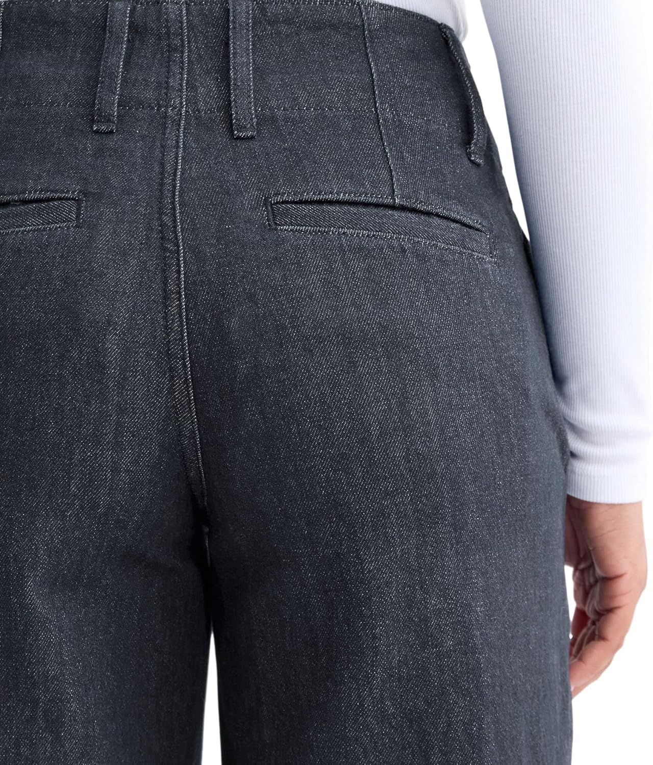 image:imageEverlane Womens The MidRise Trouser JeanTungsten Rinse
