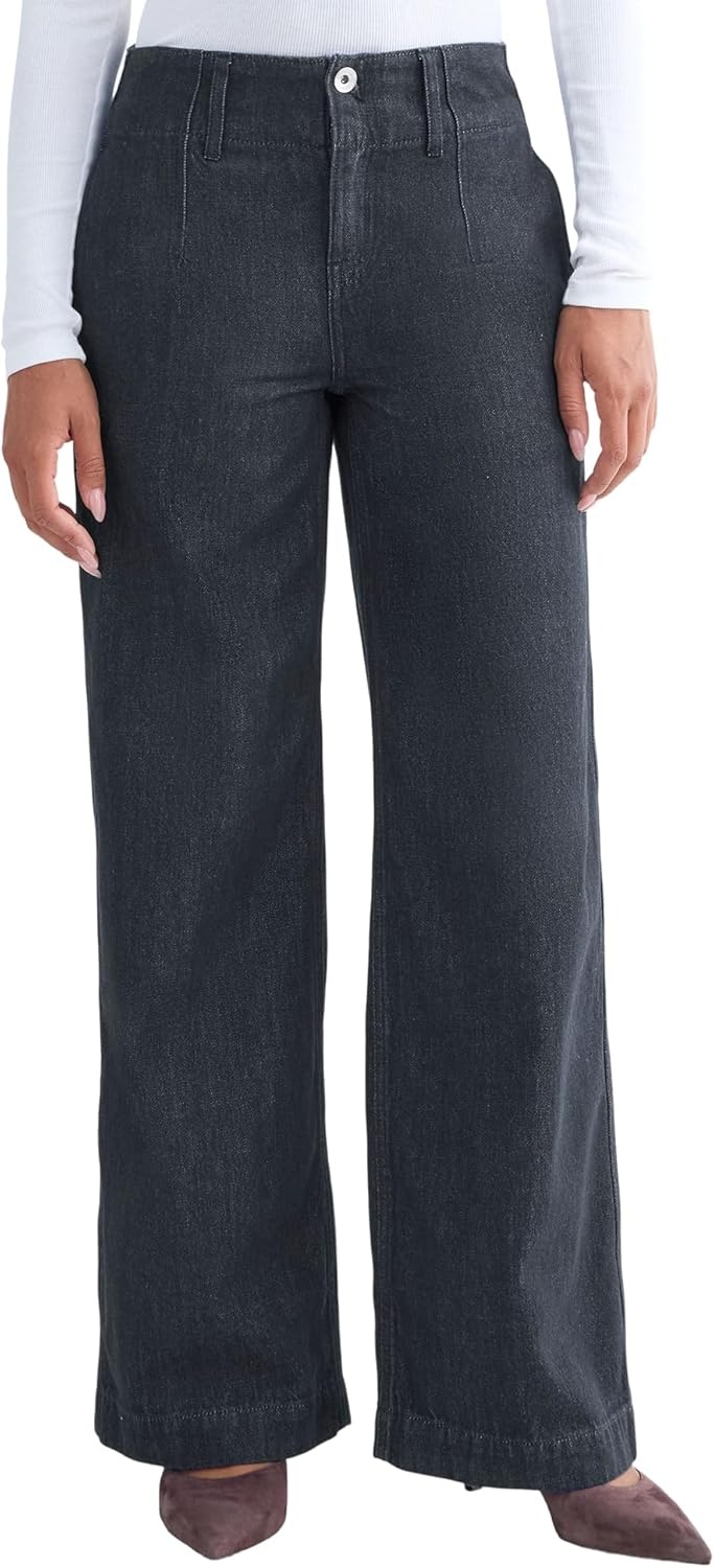 image:imageEverlane Womens The MidRise Trouser JeanTungsten Rinse