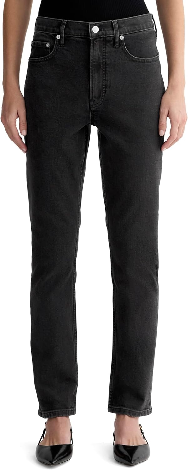 image:imageEverlane Womens The Original Cheeky JeanWashed Black