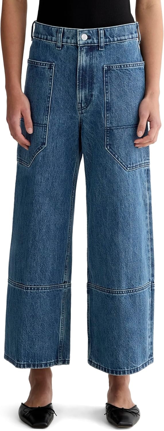 image:imageEverlane Womens The Wayhigh Gardener Cropped JeanDiamond Stone