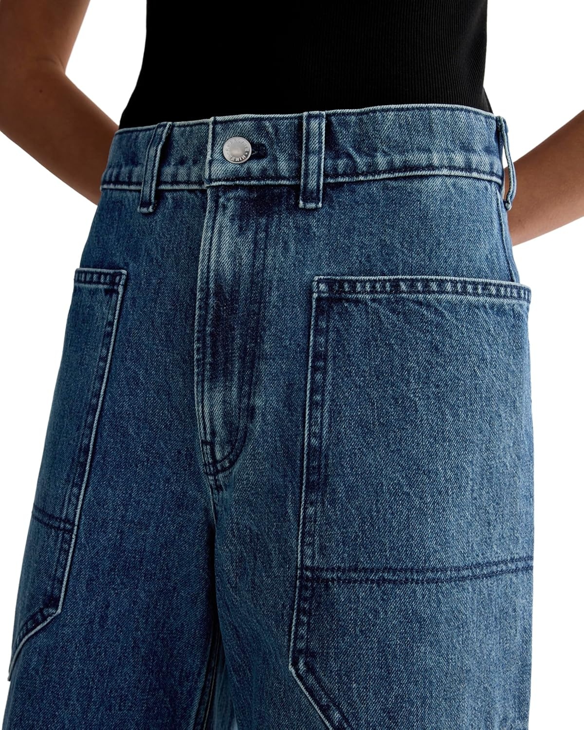image:imageEverlane Womens The Wayhigh Gardener Cropped JeanDiamond Stone