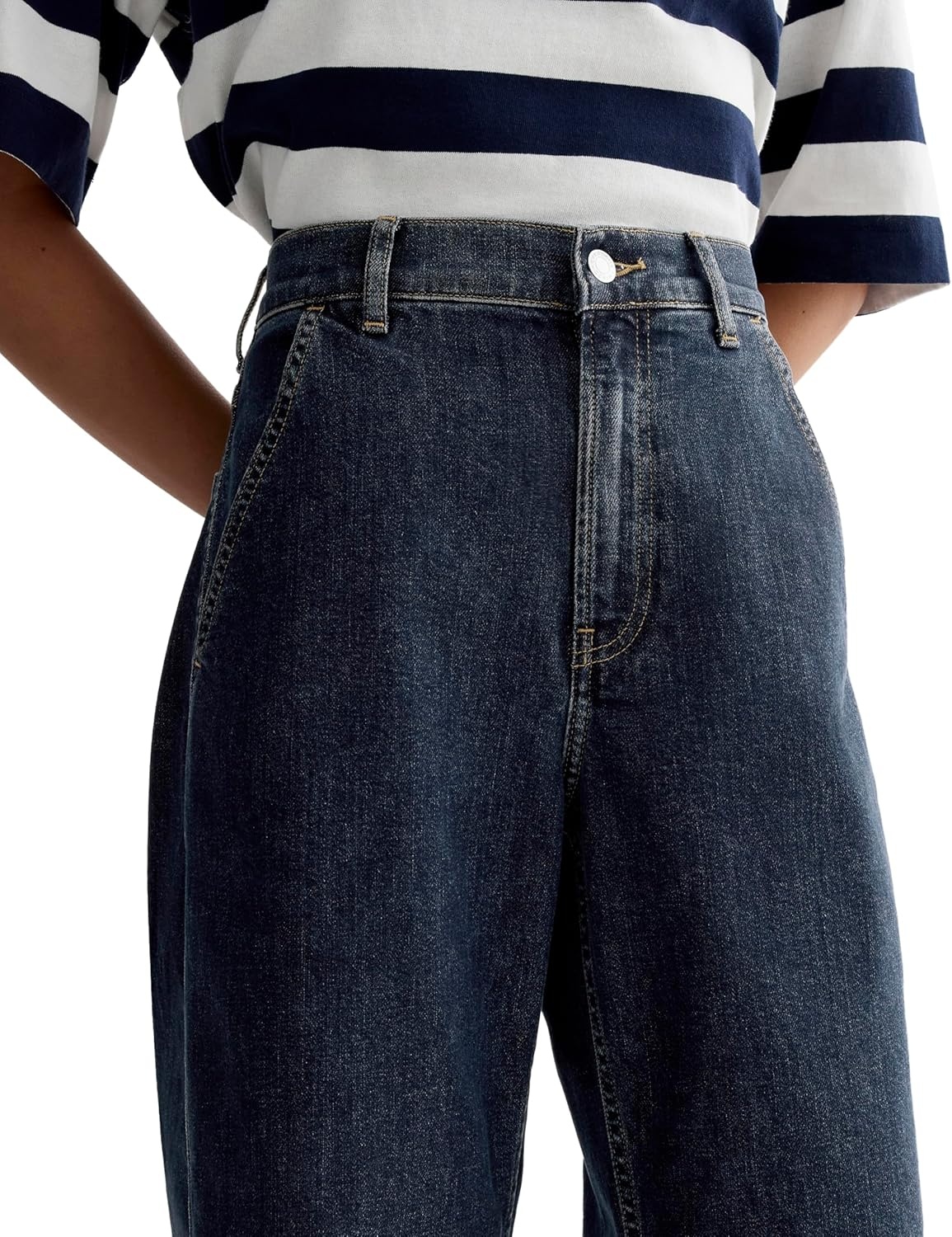image:imageEverlane Womens The Wayhigh Twist Curve JeanIndigo Rinse