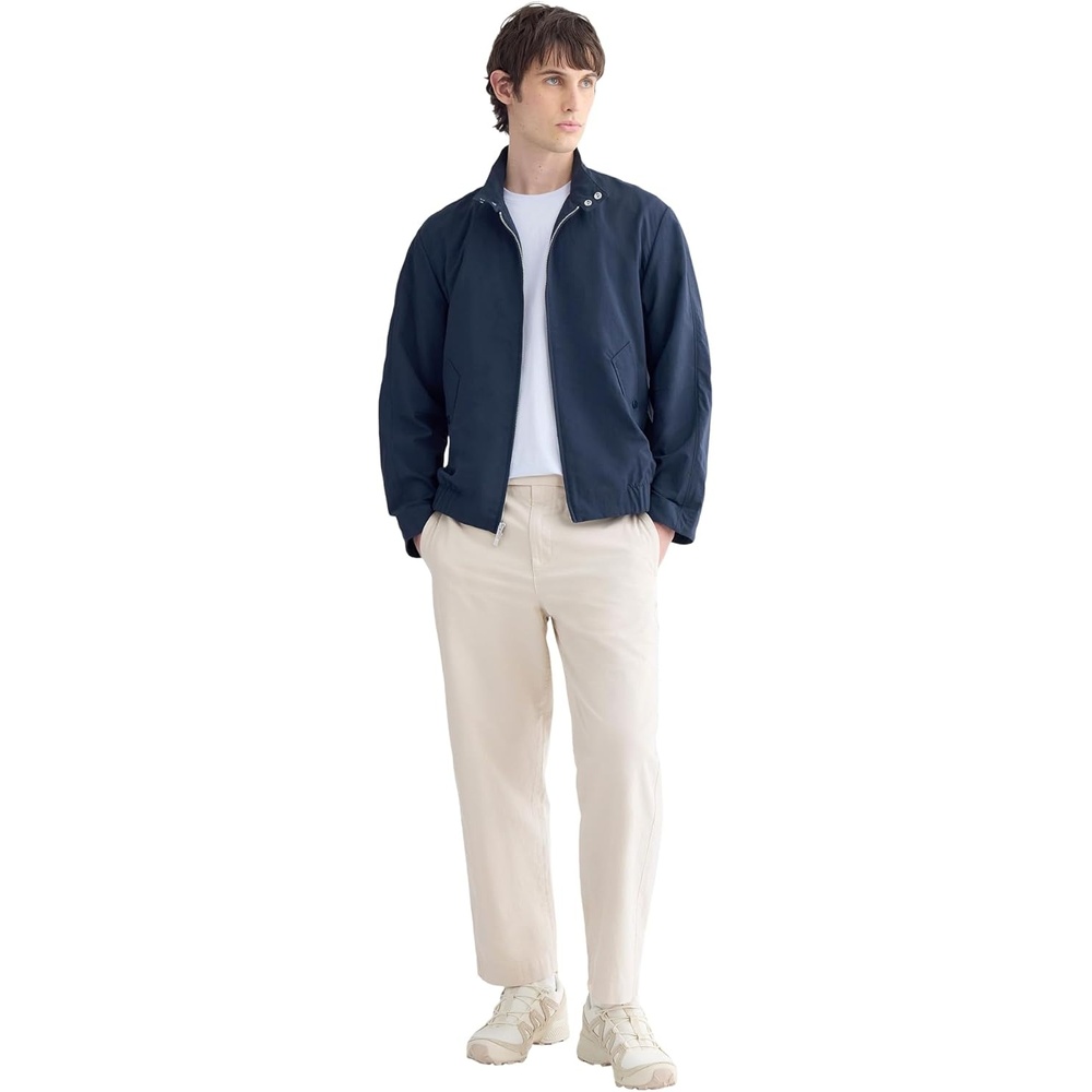 image:imageEverlane Mens Cropped Slub TrouserAgave Green