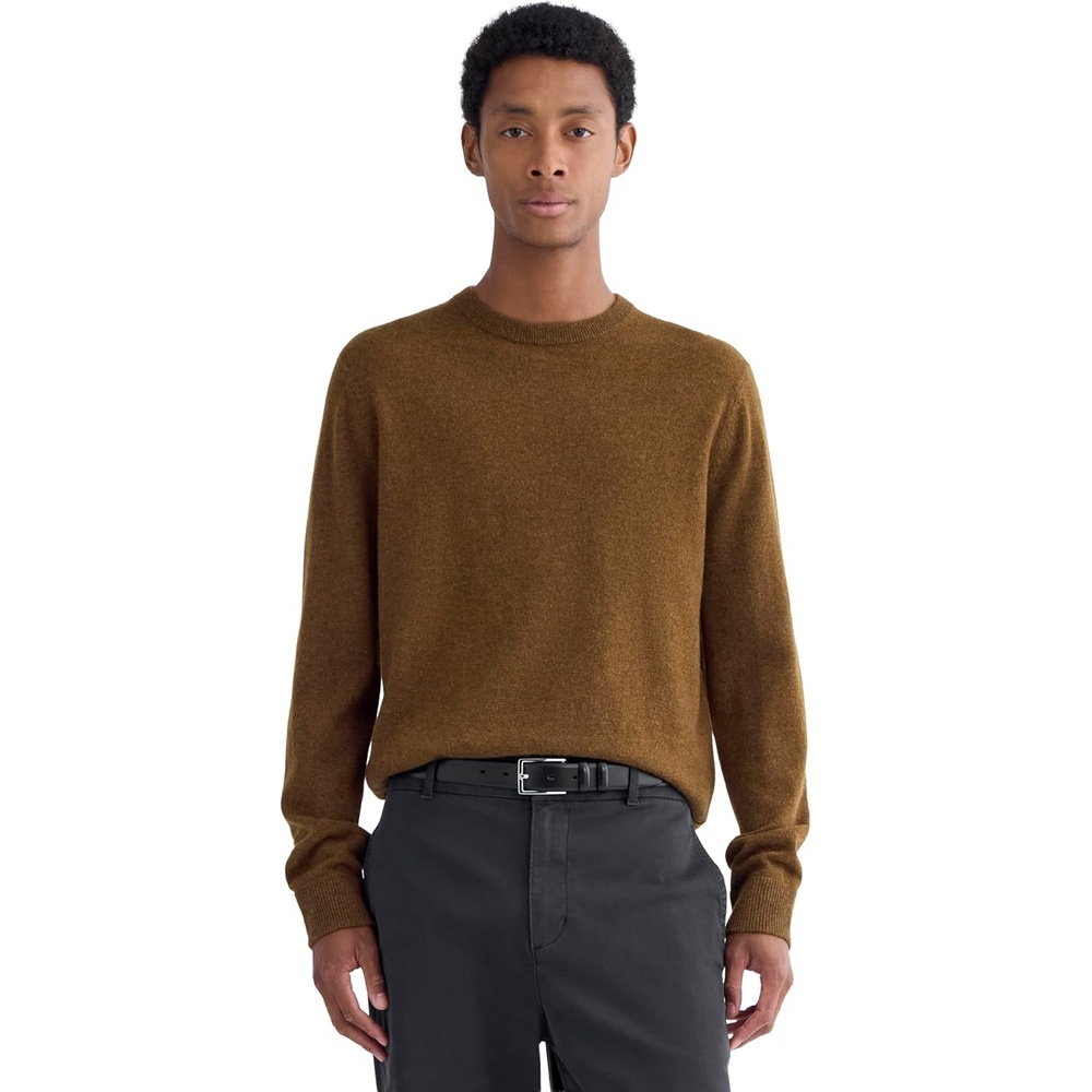image:imageEverlane Mens Everlane The Cashmere CrewHeathered Toffee