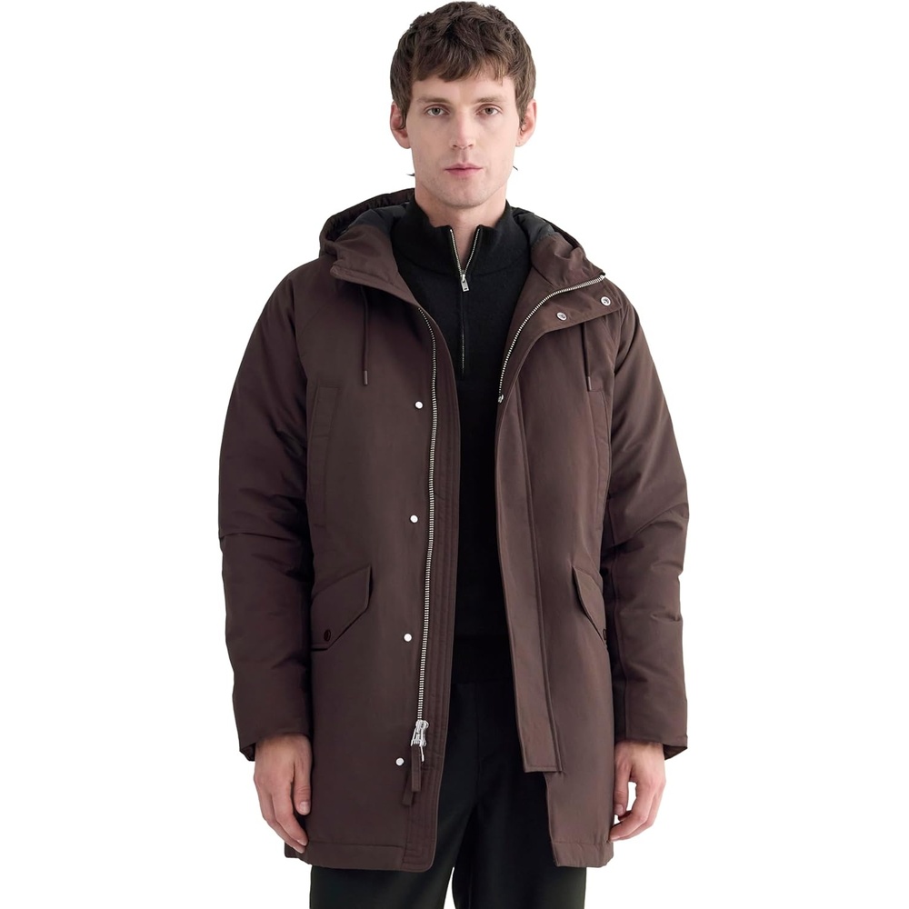 image:imageEverlane Mens Everlane the ParkaDark Chocolate