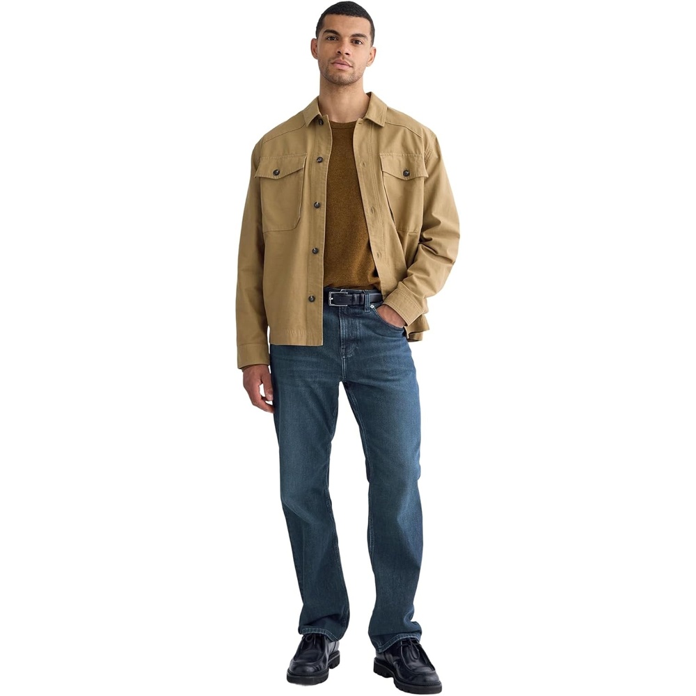 image:imageEverlane Mens StraightLeg Stretch JeanDark Indigo