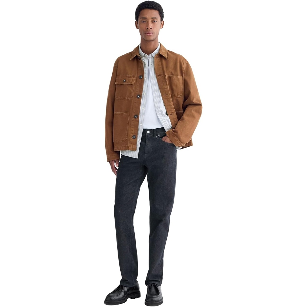 image:imageEverlane Mens StraightLeg Stretch JeanDark Indigo Rinse