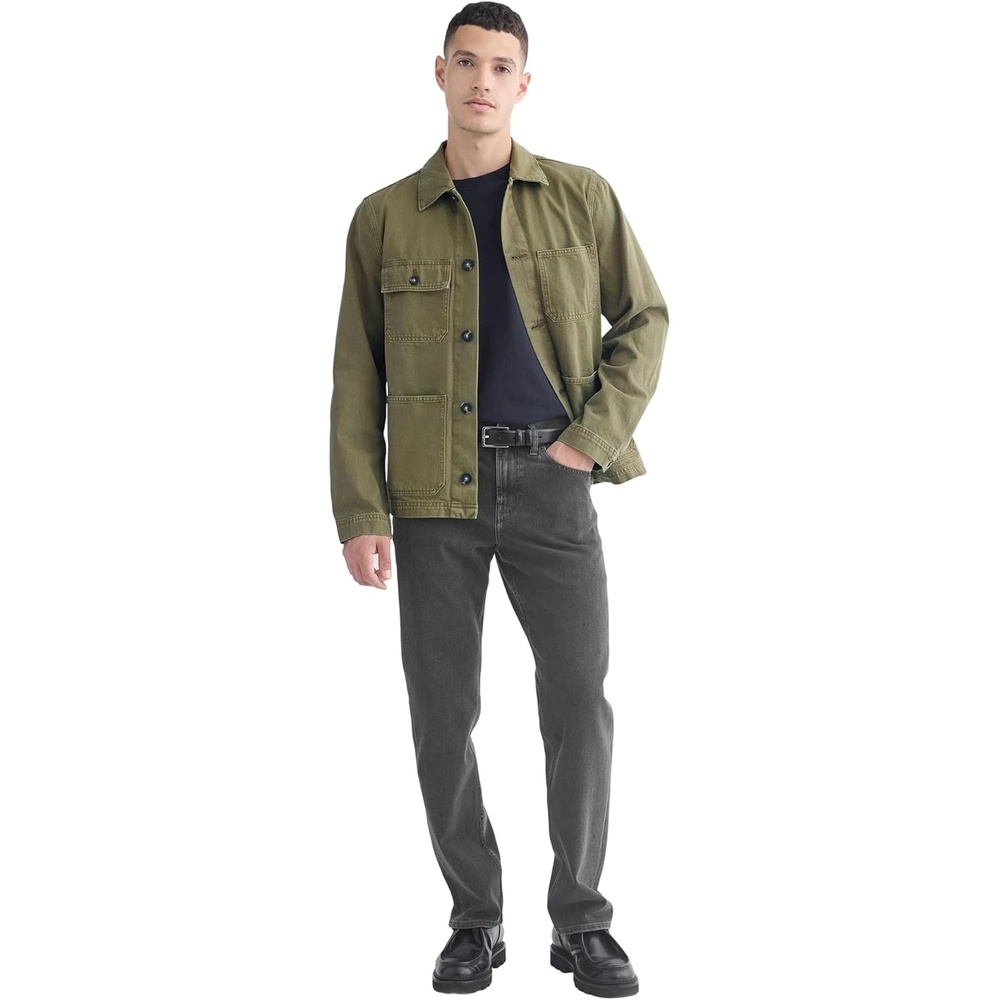 image:imageEverlane Mens StraightLeg Stretch JeanWashed Black