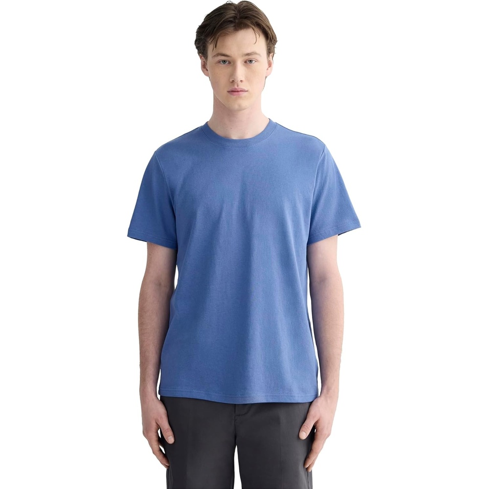 image:imageEverlane Mens The PremiumWeight Crew UniformSoft Cobalt