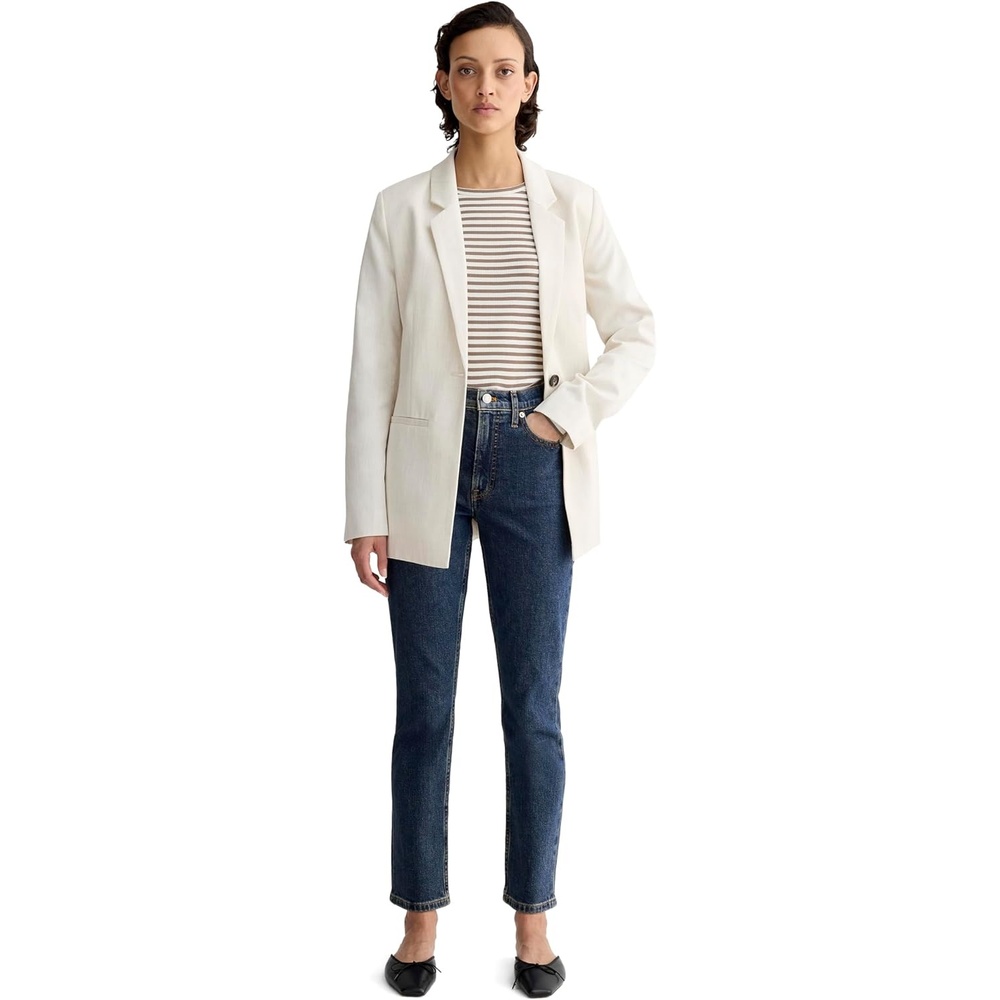 image:imageEverlane Womens The Original Cheeky JeanIndigo Rinse