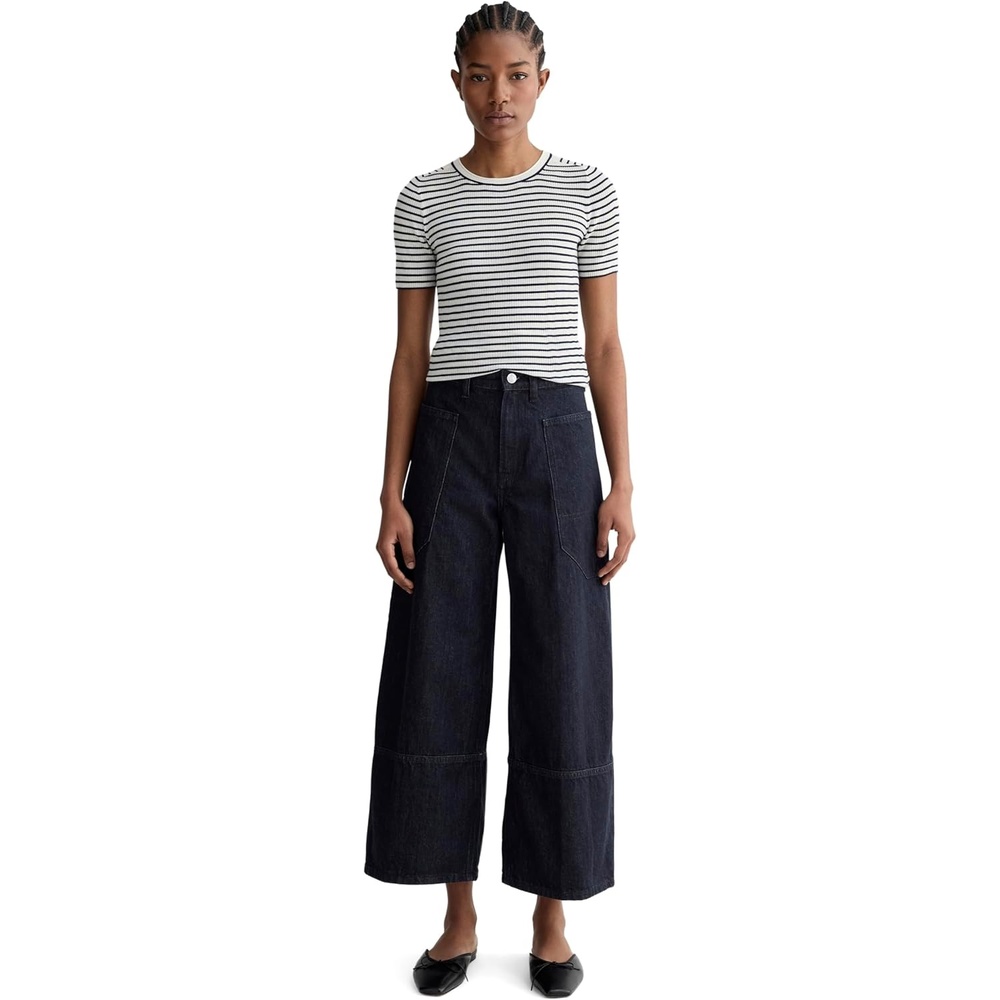 image:imageEverlane Womens The Wayhigh Gardener Cropped JeanDark Rinse