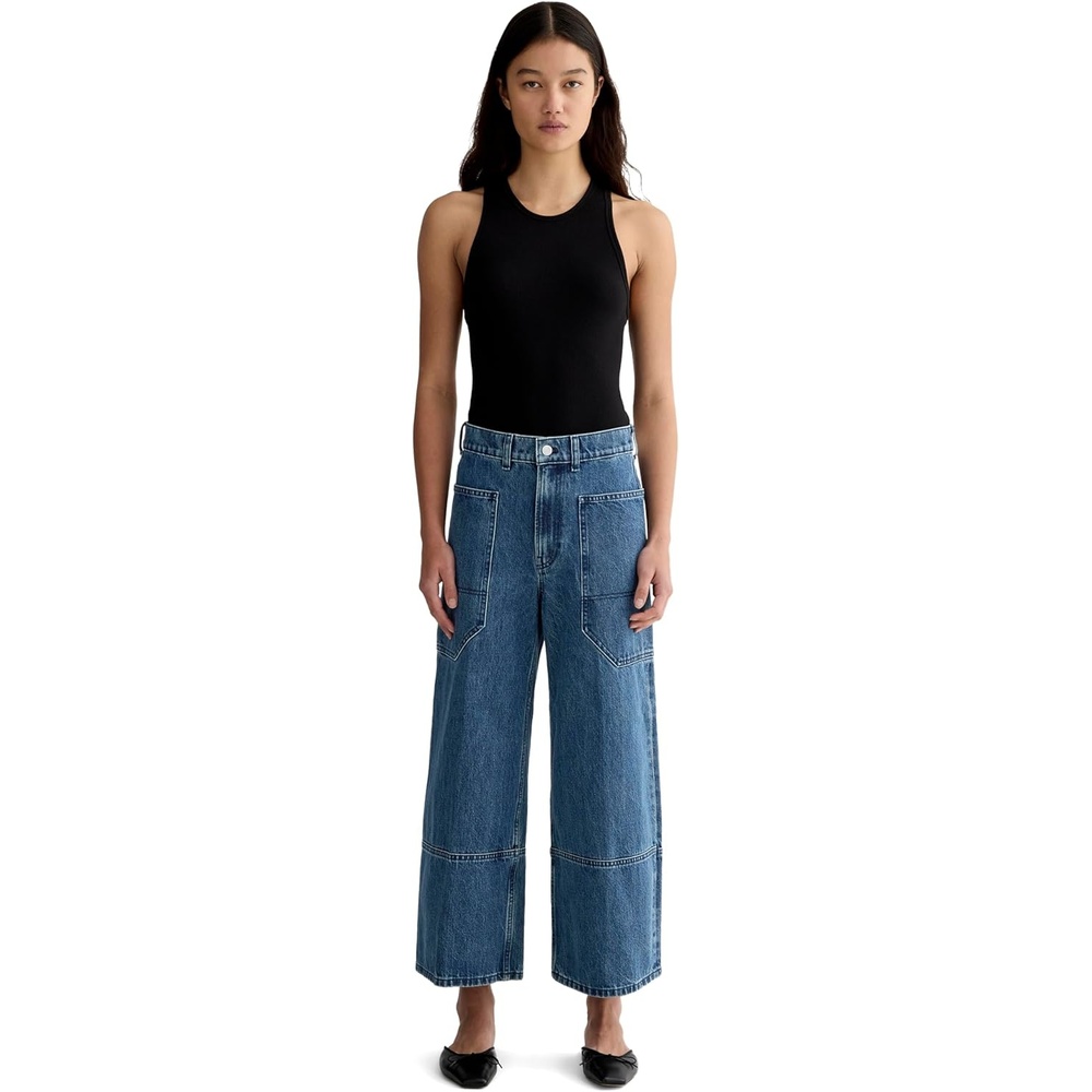 image:imageEverlane Womens The Wayhigh Gardener Cropped JeanDiamond Stone