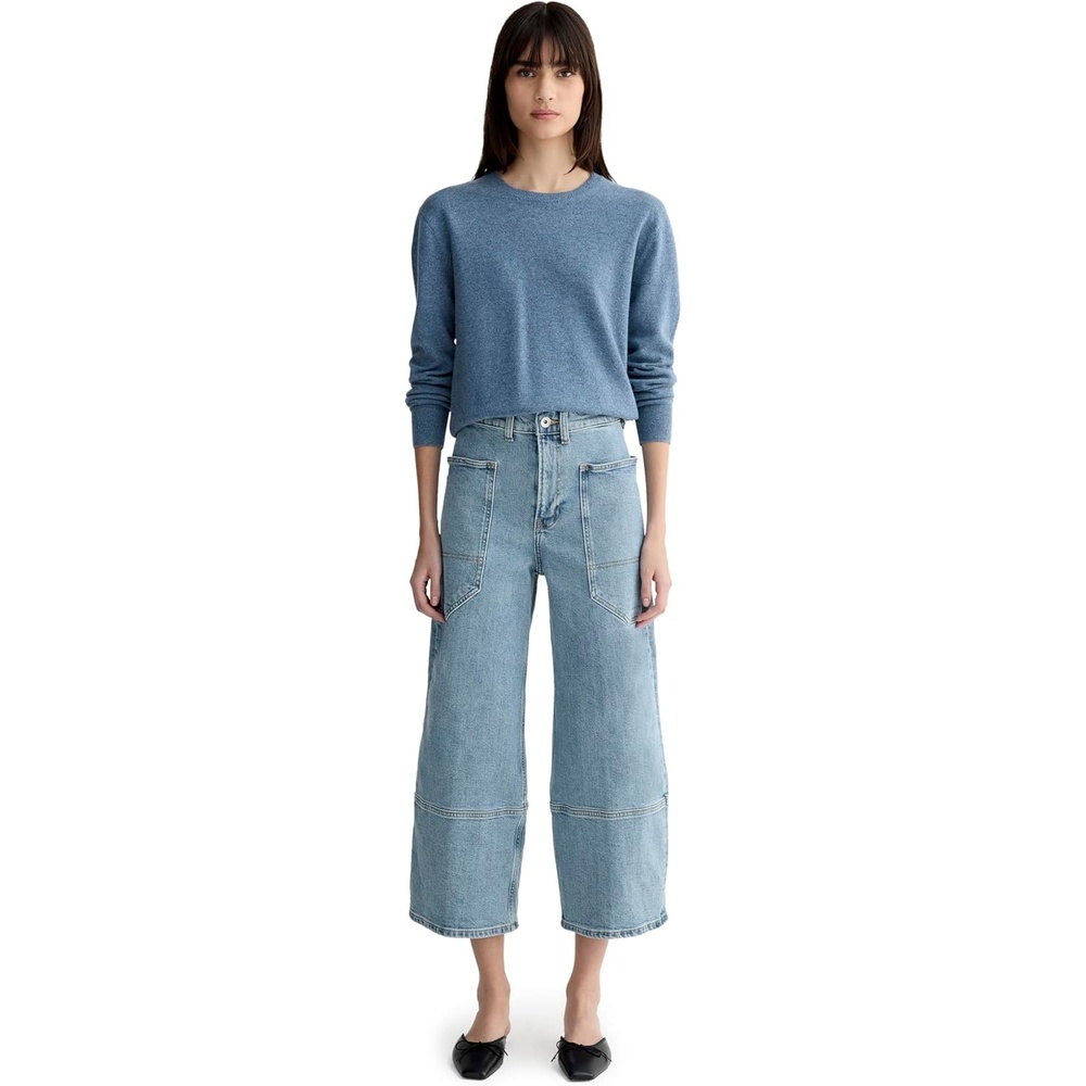image:imageEverlane Womens The Wayhigh Gardener Cropped JeanShallow Beach