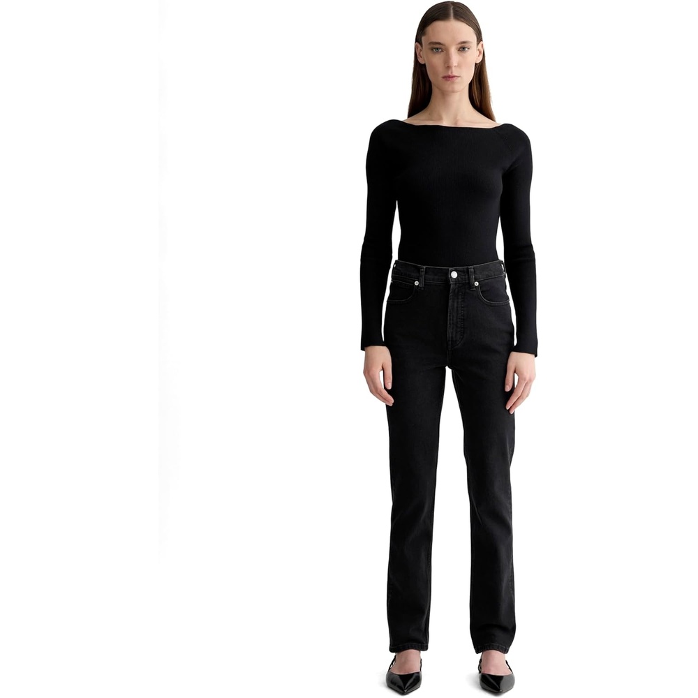 image:imageEverlane Womens The Wayhigh Slim JeanCoal