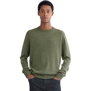 Everlane Men’s Everlane The Cashmere Crew(Heathered Deep Lichen)