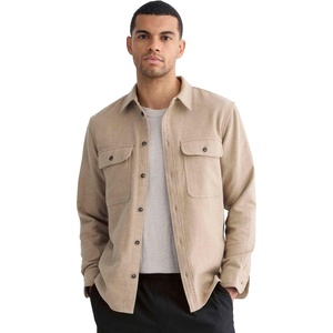 Everlane Men’s Everlane The Heavyweight Overshirt | Uniform(Dark Heathered Camel)