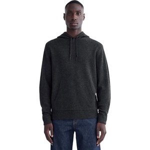 Everlane Men’s Everlane the Felted Merino Hoodie(Charcoal)