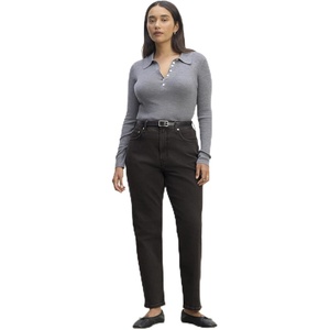 Everlane Women’s The Cheeky Hourglass Jean(Washed Black)