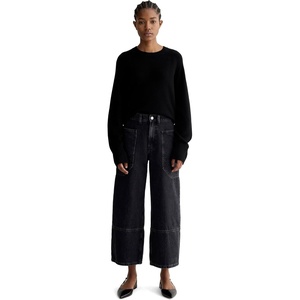 Everlane Women’s The Way-high® Gardener Cropped Jean(Washed Black)