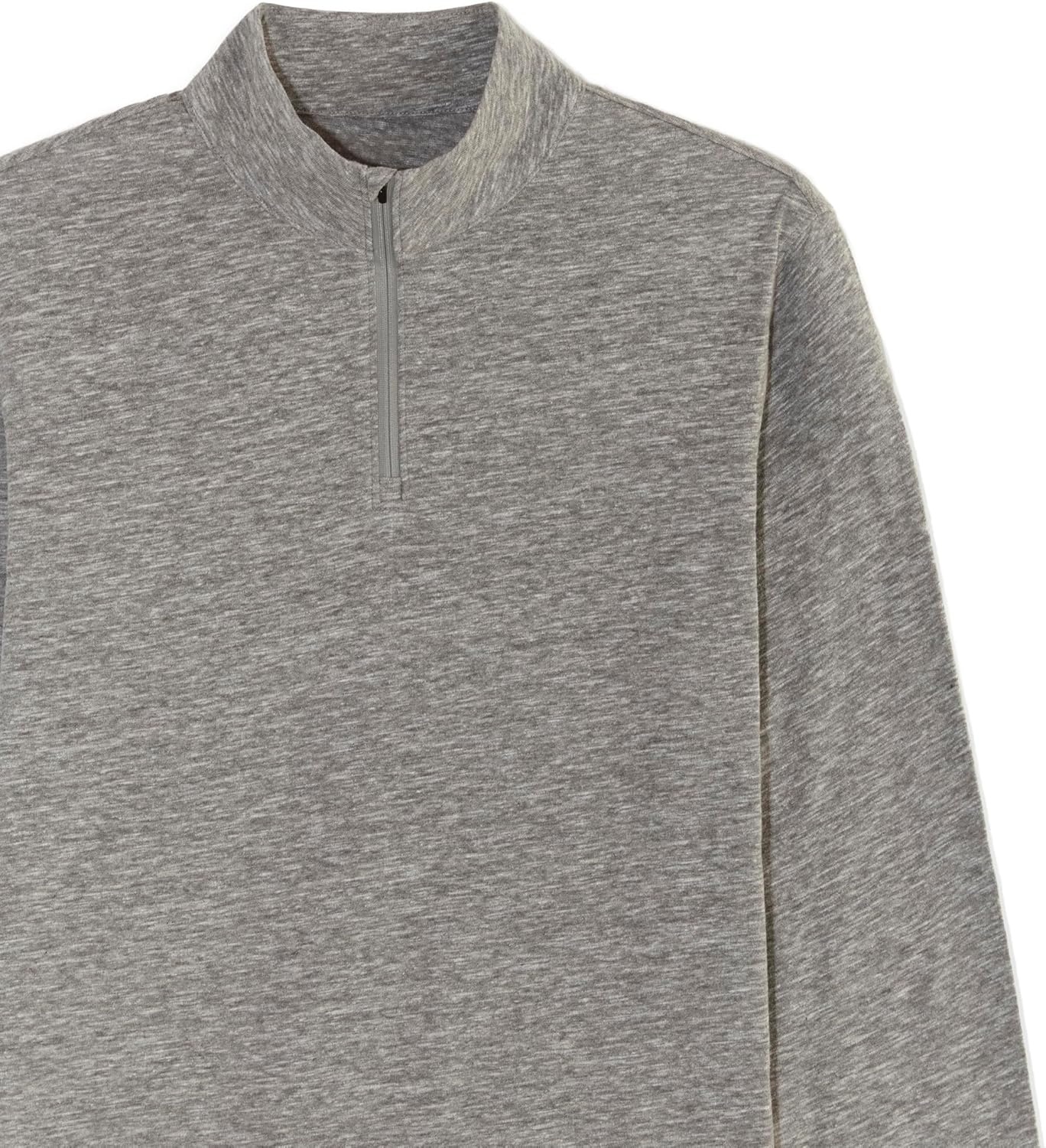 image:imageEverlane Mens The Rec QuarterZipHeathered Grey