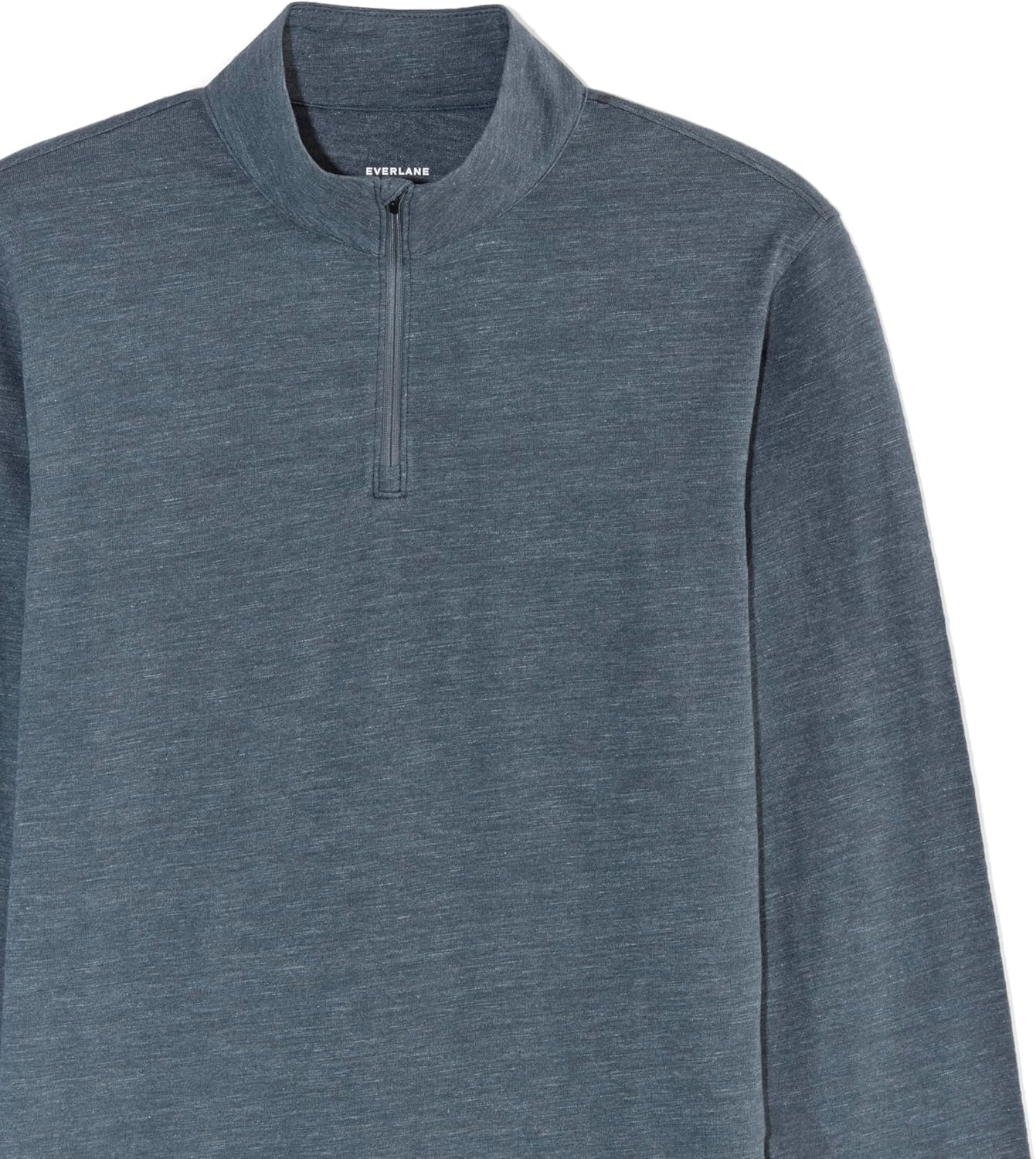 image:imageEverlane Mens The Rec QuarterZipHeathered Navy