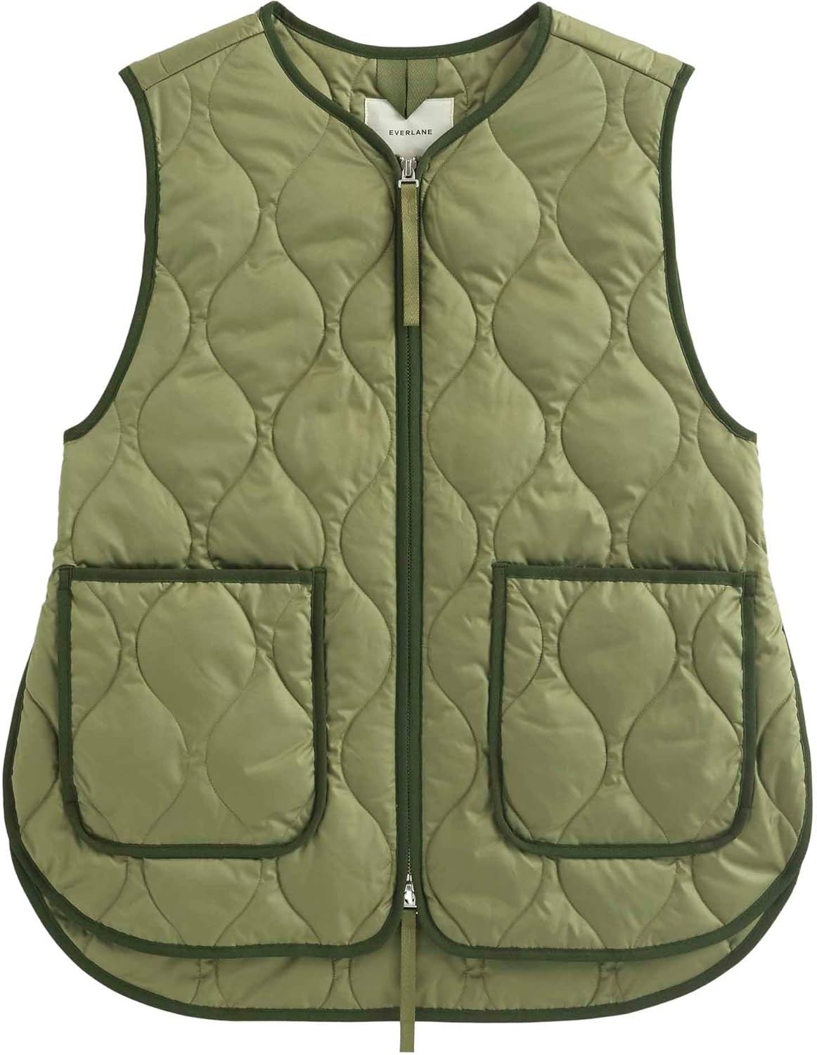 image:imageEverlane ReNew Quilted VestLichen Green