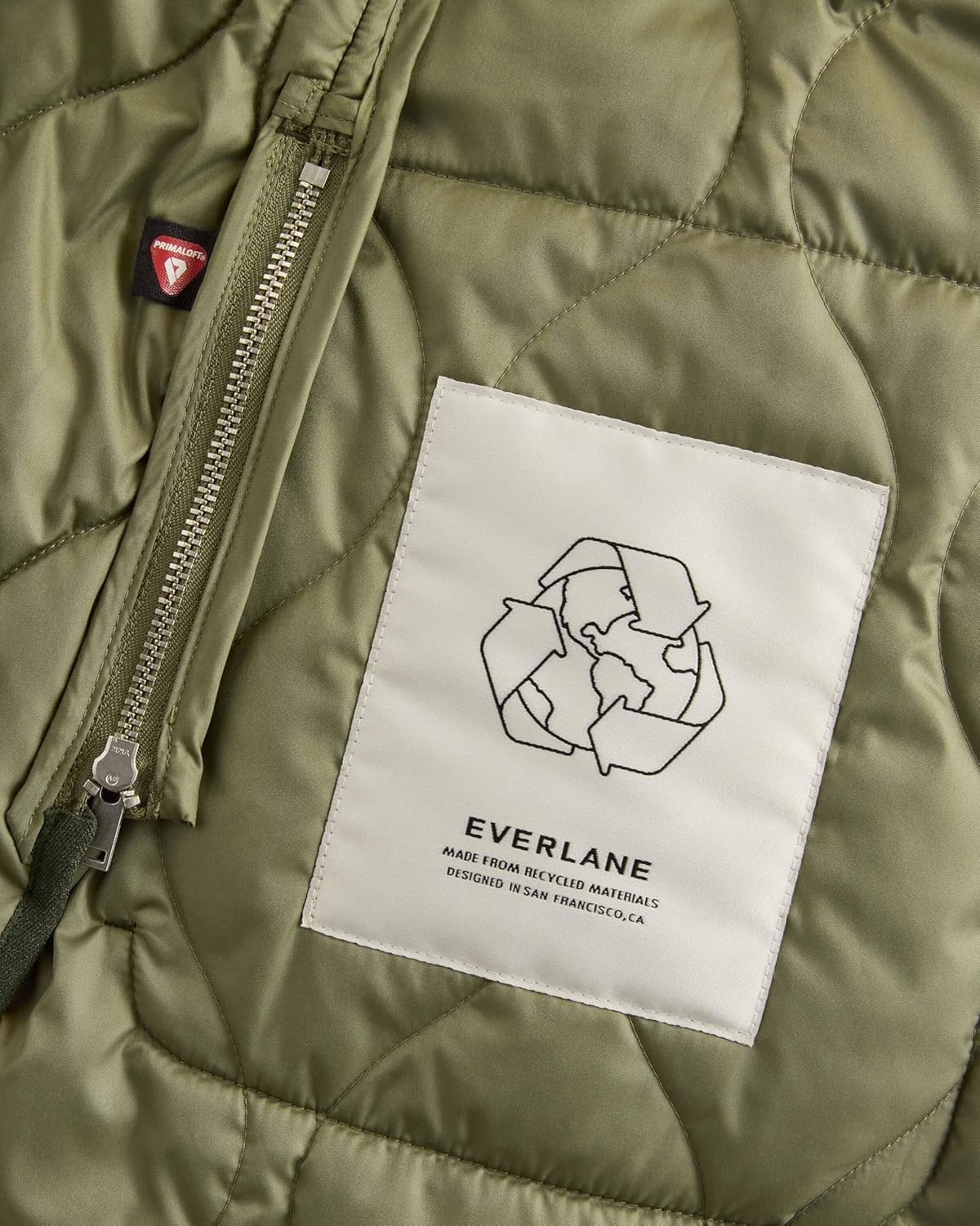 image:imageEverlane ReNew Quilted VestLichen Green