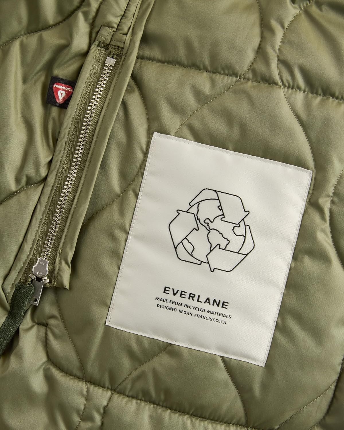 image:imageEverlane ReNew Quilted VestLichen Green