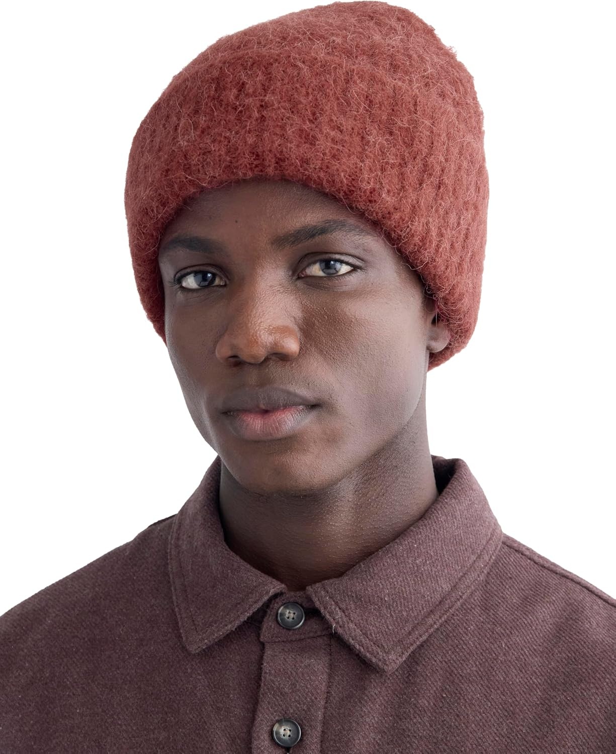 image:imageEverlane Unisex Adult Everlane Plush Alpaca BeanieMerlot