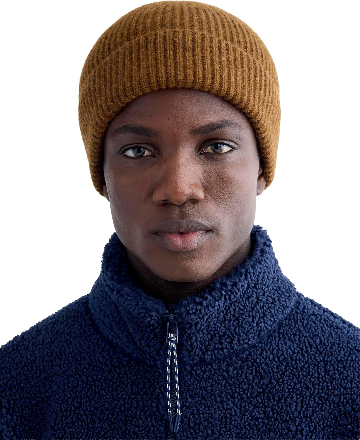 image:imageEverlane Unisex Adult Everlane The Cashmere Ribbed BeanieHeathered Toffee