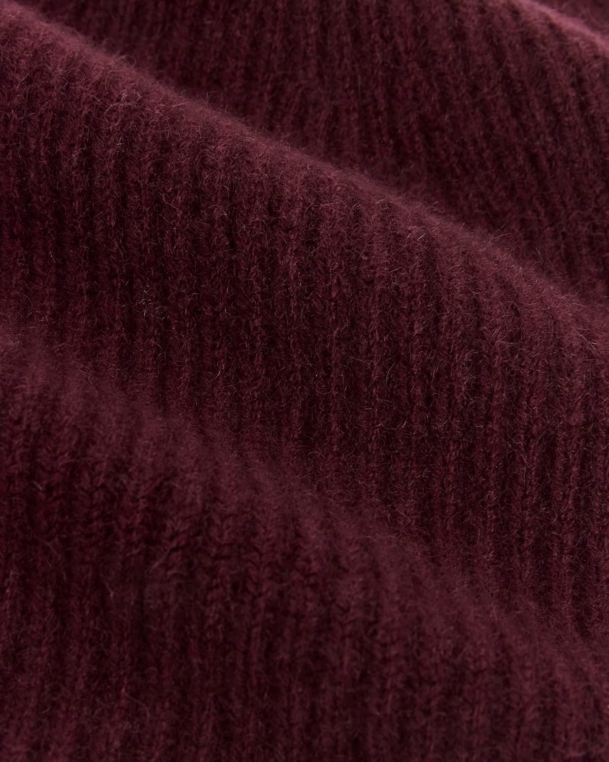 image:imageEverlane Unisex Adult Everlane The Cashmere Ribbed BeanieWine