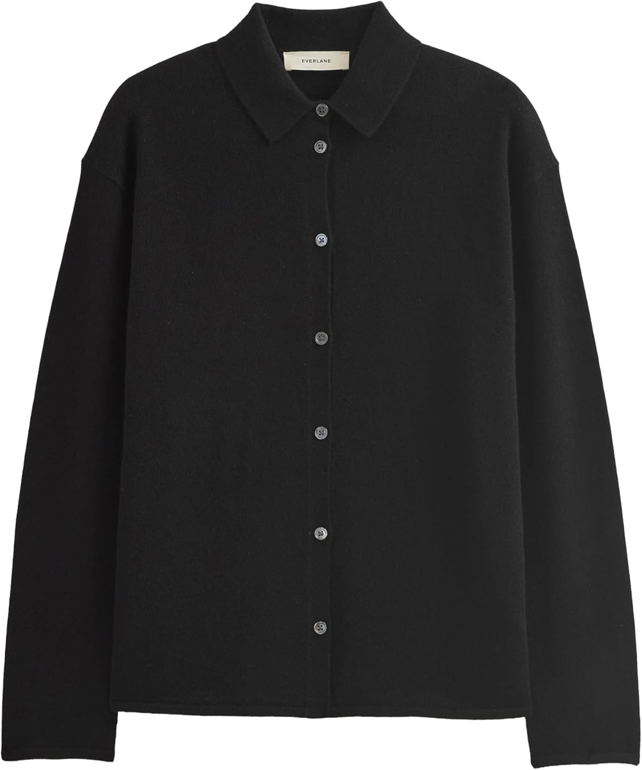 image:imageEverlane Womens Cashmere Buttonup ShirtBlack