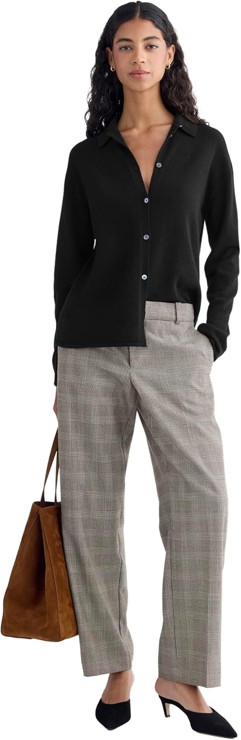 image:imageEverlane Womens Cashmere Buttonup ShirtBlack