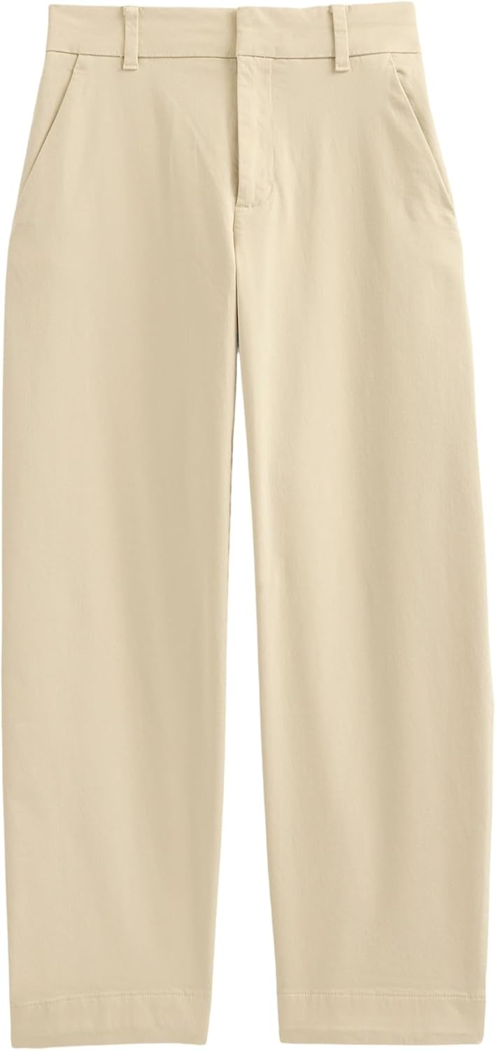 image:imageEverlane Womens Cotton Stretch Twill Chino Tapered Ankle TrouserPeyote