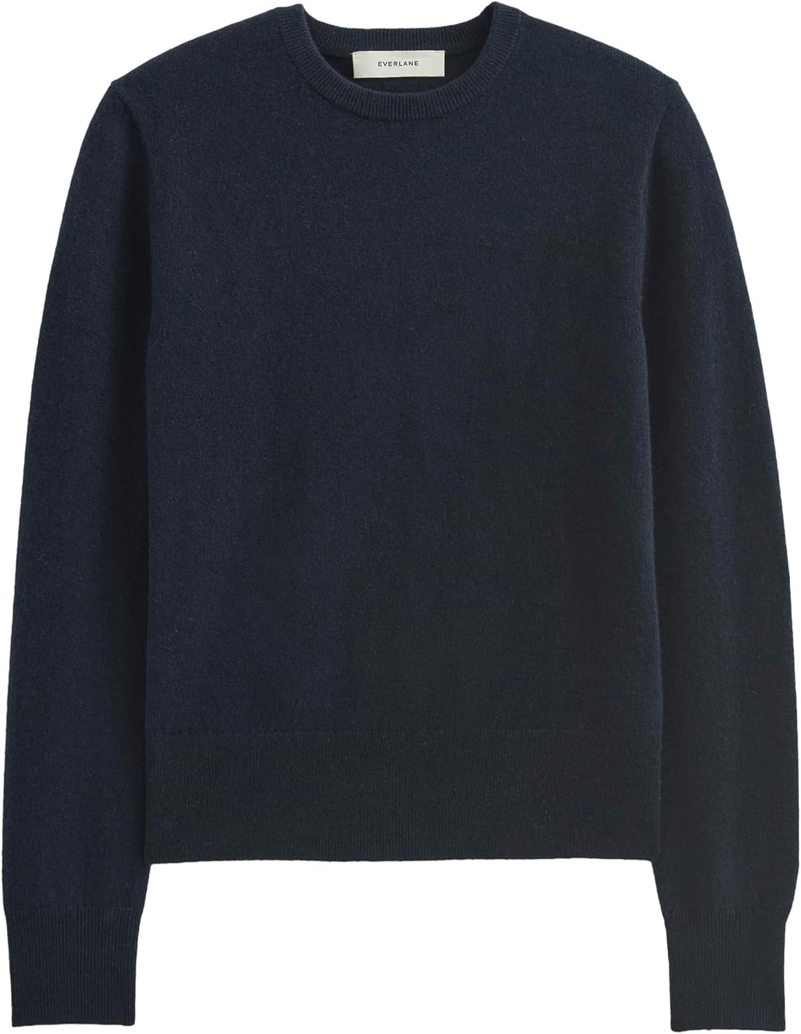 image:imageEverlane Womens Everlane Cashmere Slim Crew SweaterNavy