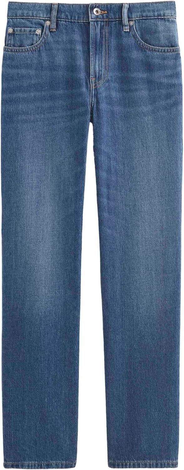 image:imageEverlane Womens Everlane LowRise Straight JeanTungsten Old Blue