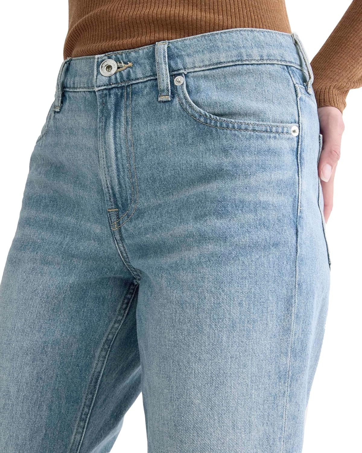 image:imageEverlane Womens Everlane LowRise Straight JeanTungsten Scratch