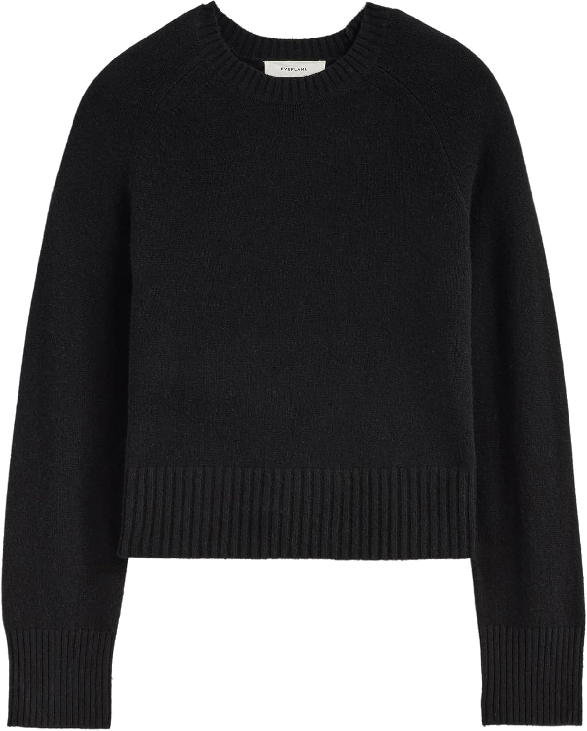 image:imageEverlane Womens Everlane The Boxy Crew in CashmereBlack