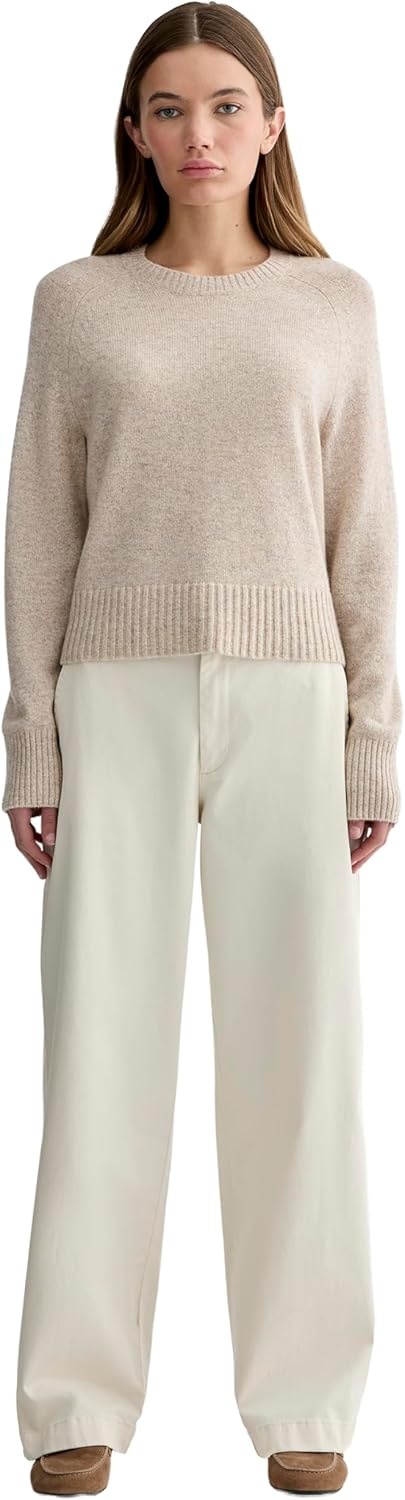 image:imageEverlane Womens Everlane The Boxy Crew in CashmereCanvas