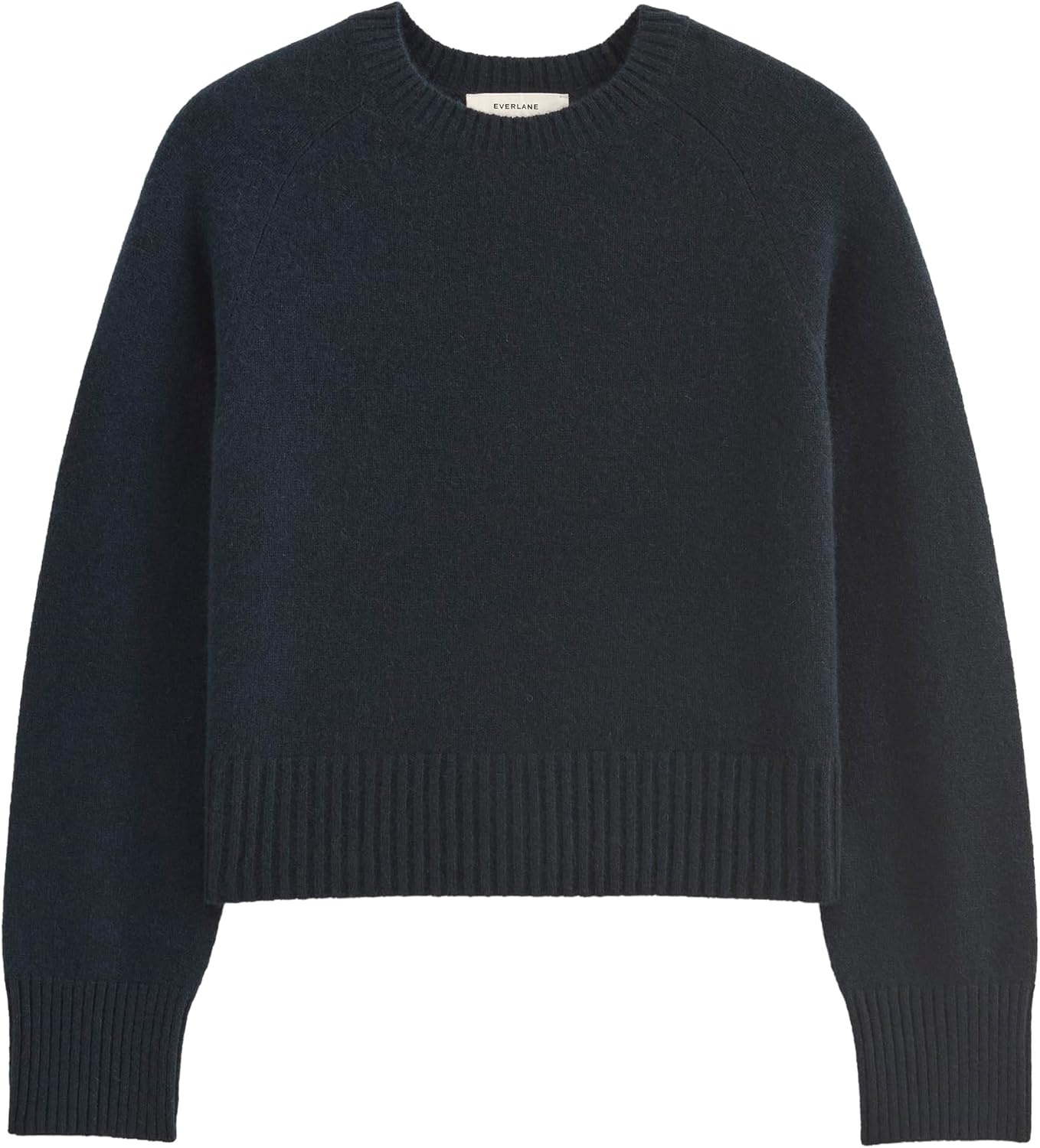 image:imageEverlane Womens Everlane The Boxy Crew in CashmereNavy