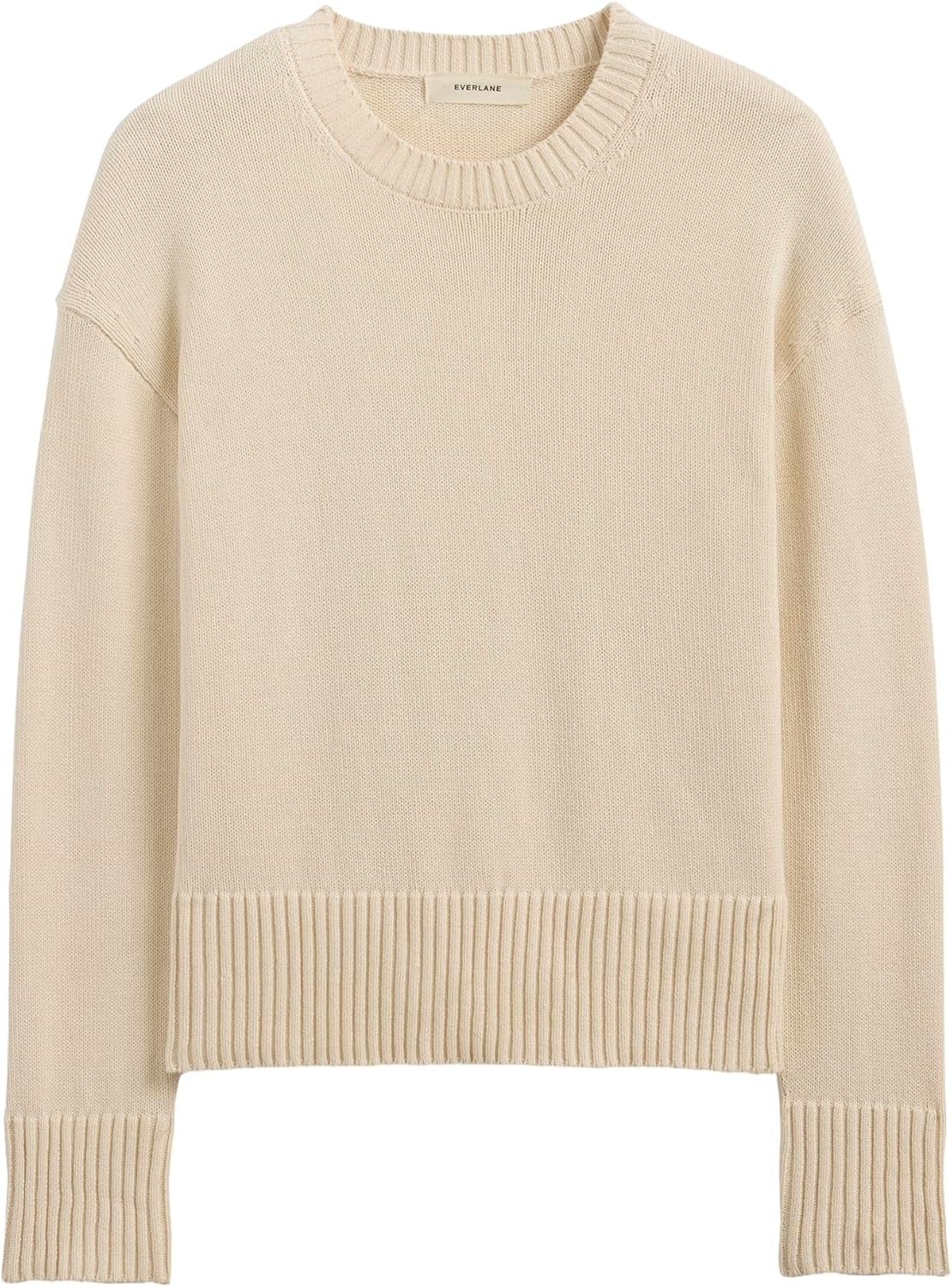 image:imageEverlane Womens Everlane The Boxy Sweater in Everyday CottonCanvas