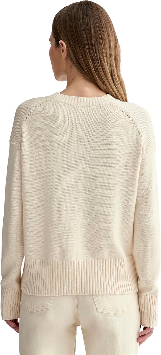 image:imageEverlane Womens Everlane The Boxy Sweater in Everyday CottonCanvas