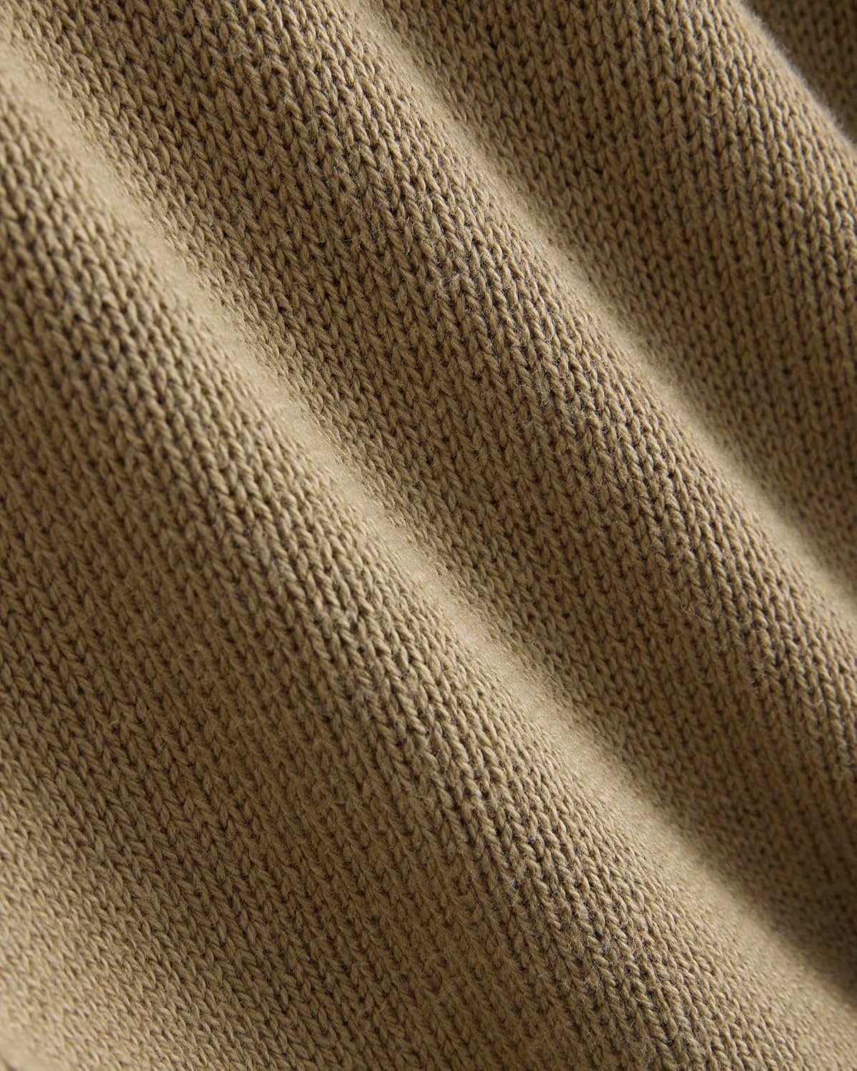 image:imageEverlane Womens Everlane The Boxy Turtleneck in Everyday CottonDark Heathered Camel