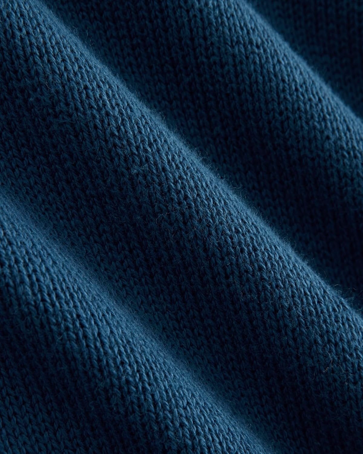 image:imageEverlane Womens Everlane The Boxy Turtleneck in Everyday CottonDeep Lazuli Blue