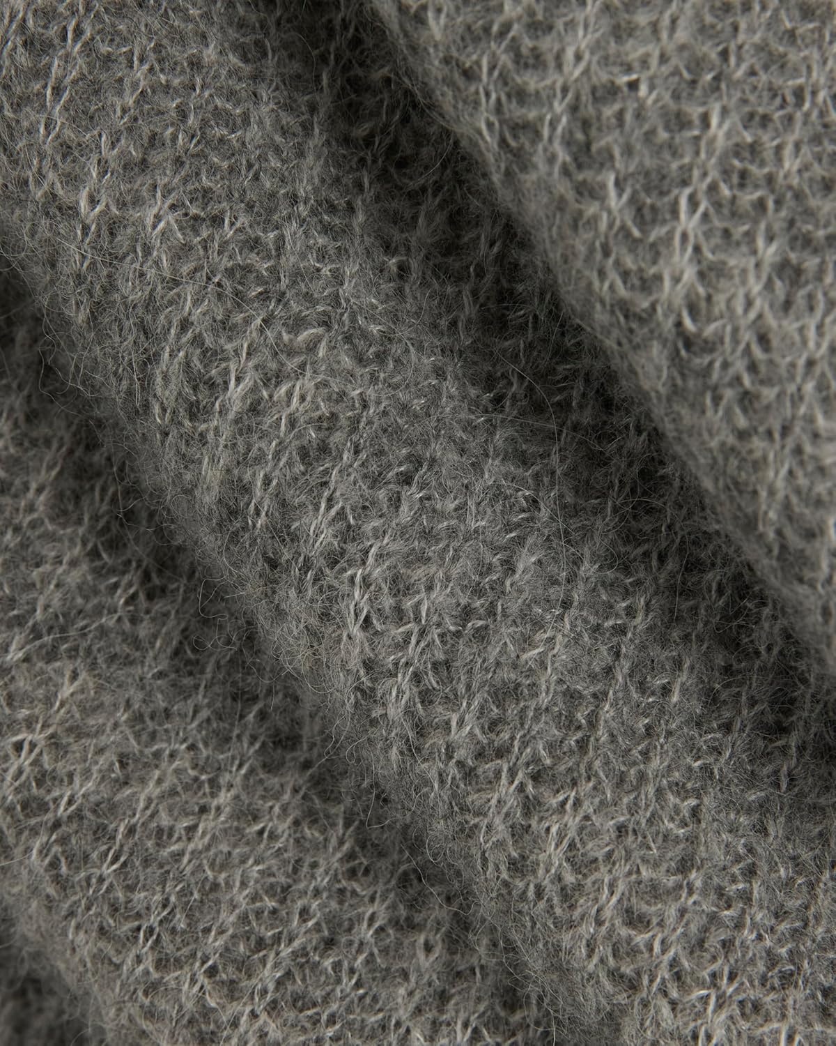 image:imageEverlane Womens Everlane The Cocoon Crew in AlpacaHeather Stone Grey