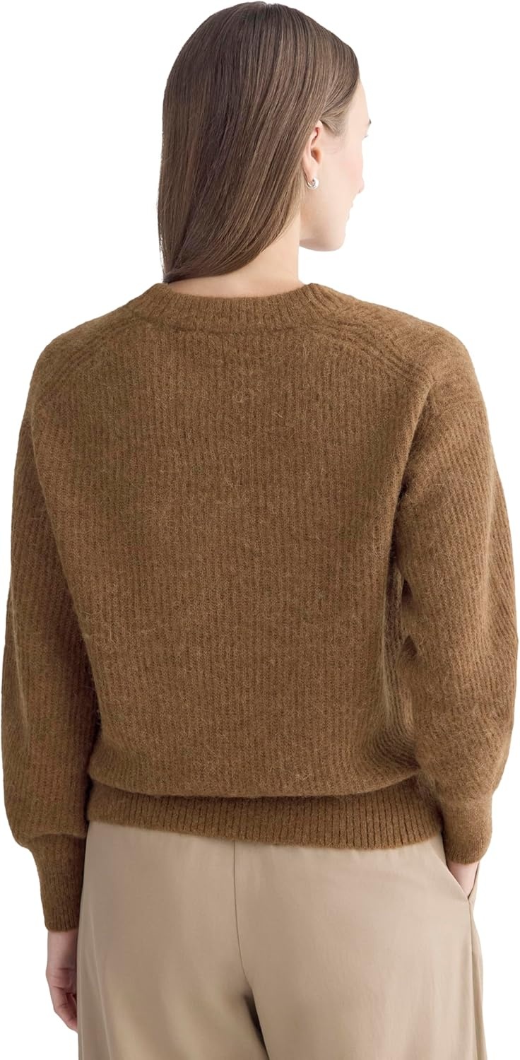 image:imageEverlane Womens Everlane The Cocoon Crew in AlpacaToffee