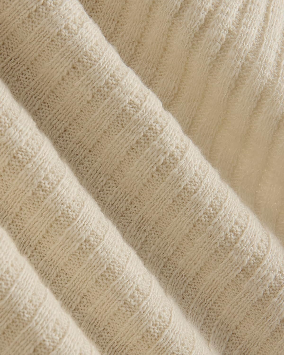 image:imageEverlane Womens Everlane The Cozy Rib CardiganBone