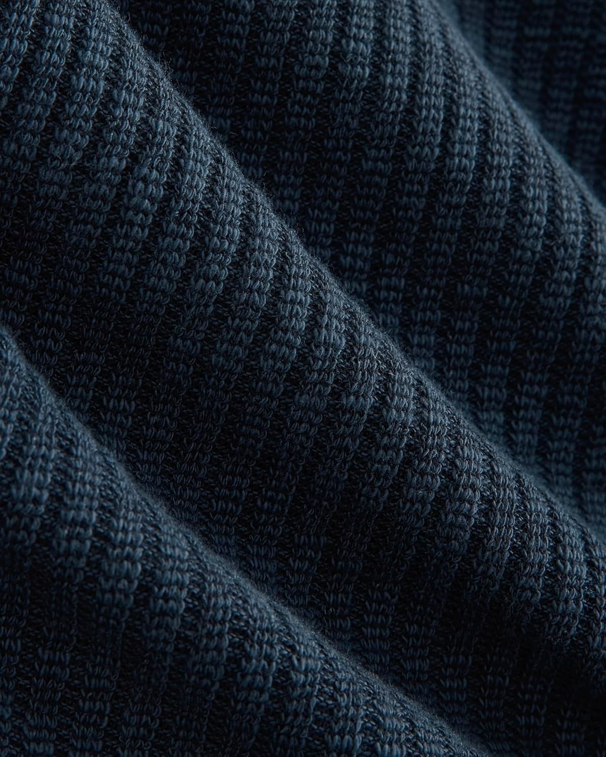 image:imageEverlane Womens Everlane The Cozy Rib FunnelNeckNavy