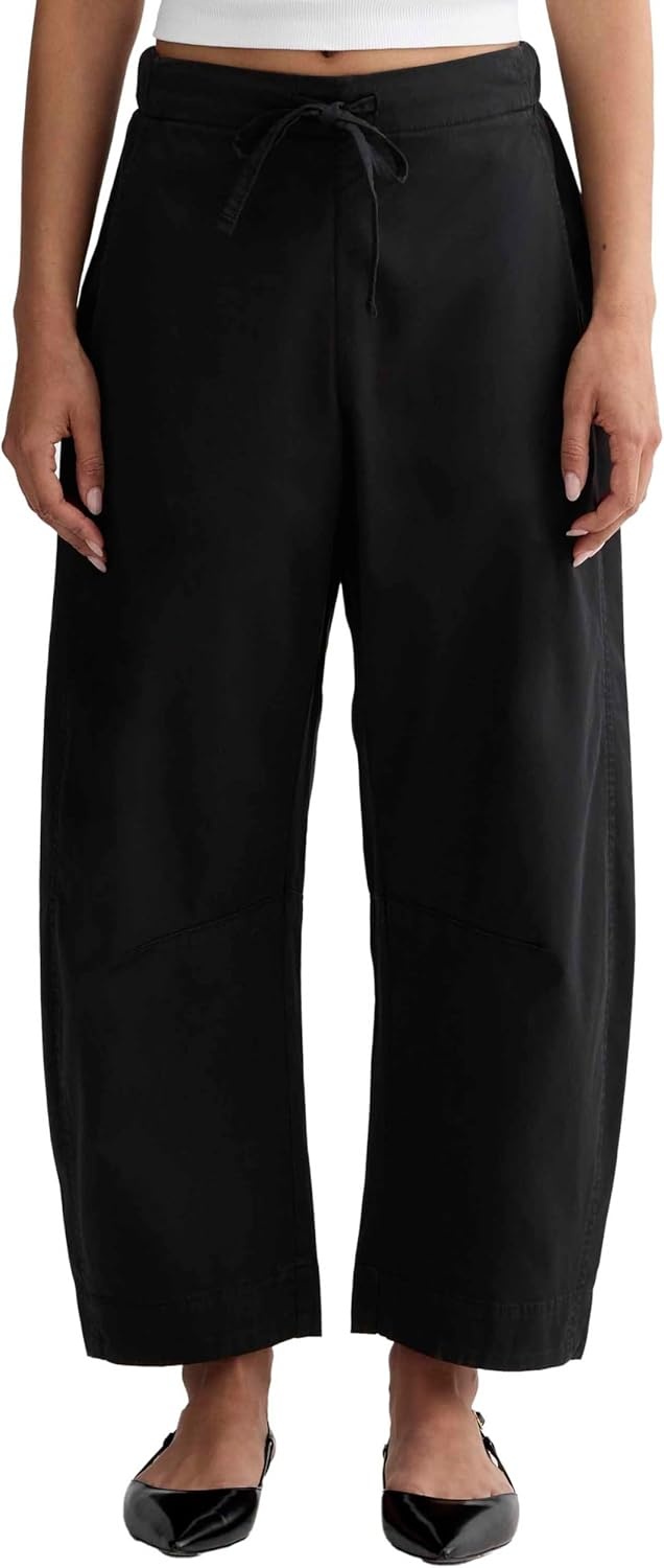 image:imageEverlane Womens Everlane The Easy Barrel PantBlack