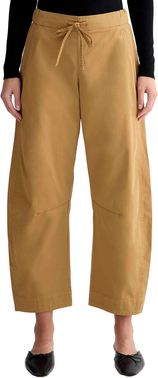 image:imageEverlane Womens Everlane The Easy Barrel PantOak Brown